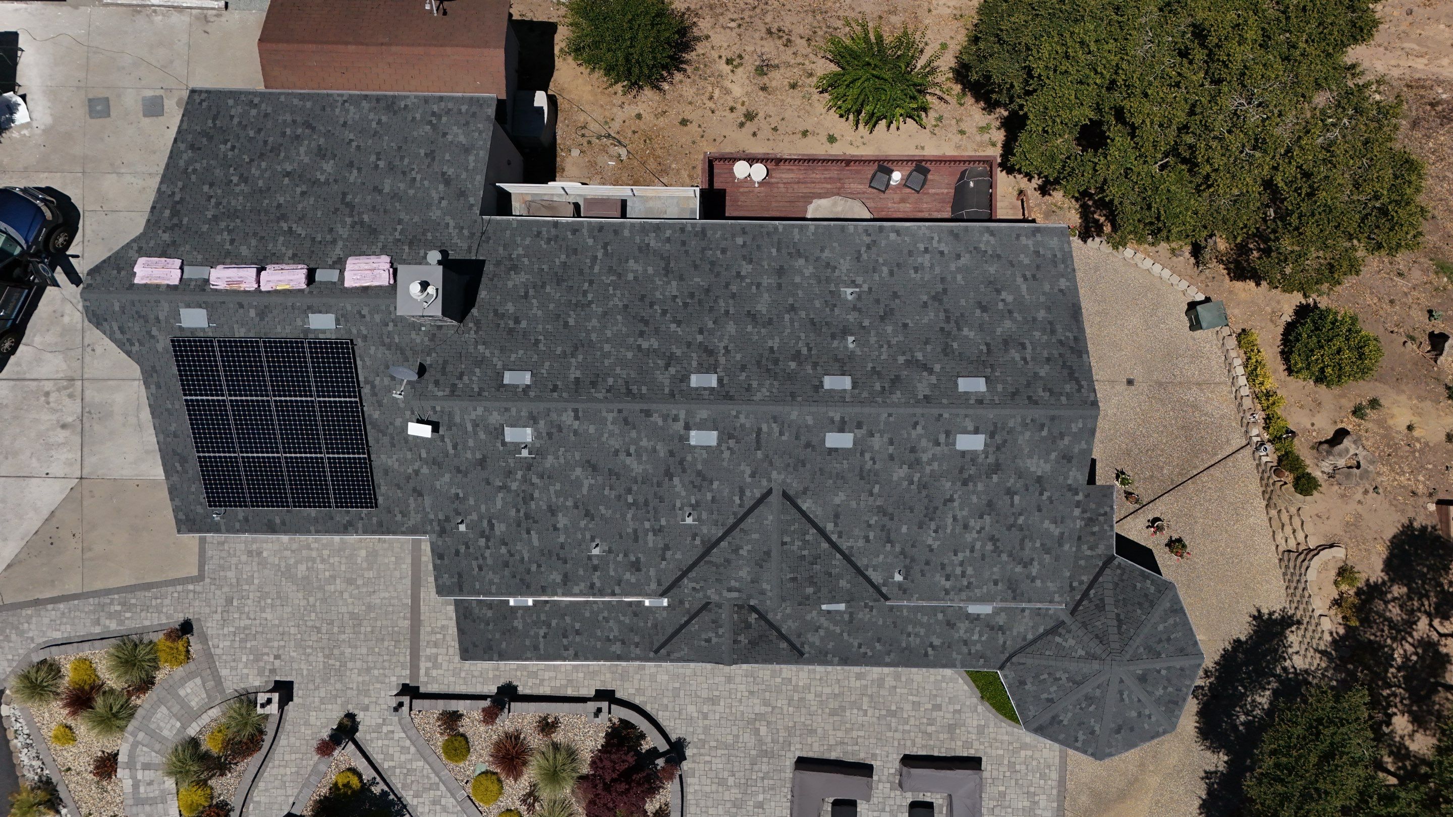 Woodmoor shingle installation detail section view